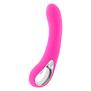 Rosa Favoriten vibrator med ergonomisk design för G-punktstimulans