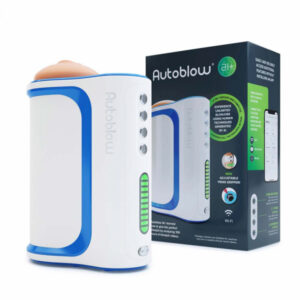 Autoblow AI+ avsugningsmaskin med realistiska mjuka silikonläppar