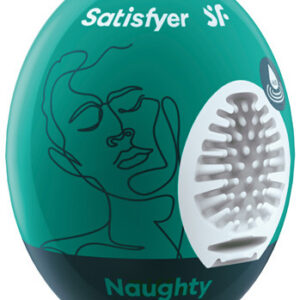 Vibrerande ägg Naughty med knottrigt design i Hydro Active TPE
