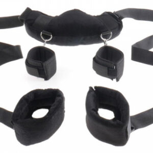 FF Position with Cuffs positionssele med mjuk plyschfodring och reglerbara vristfängsel