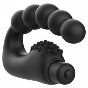 Prostata Bubbel – liten analvibrator med flexibelt vibrerande kulband