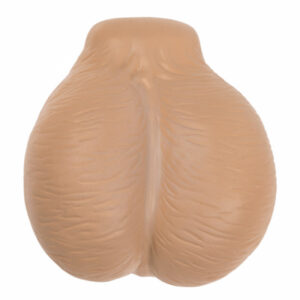 Squeezer Balls antistressboll i skumgummi med humoristisk pung-design