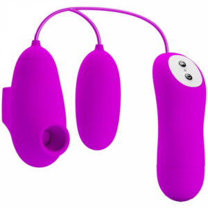 Vibrerande ägg Luft & Vibro med lufttryck och vibrationsfunktion