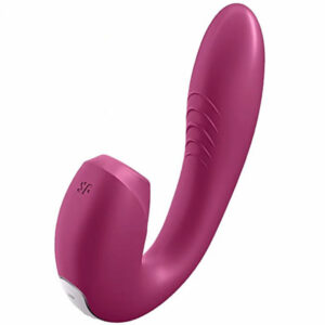 Sunray App vibrator med lufttrycks- och vibrationsstimulans