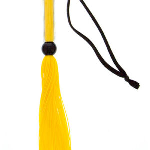 Silikon piska Playful Tassel Whip med kittlande sprötning och ögla för greppfäste