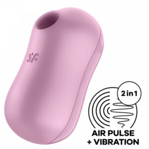 Cotton Candy lufttrycksvibrator med Air Pulse-pulserande funktion
