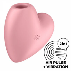 Lufttrycksvibrator Satisfyer Cutie Heart med Air Pulse och hjärtavänlig design