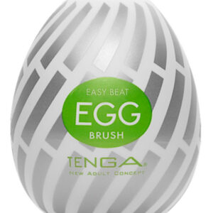 Tenga Egg Brush engångsägg med karakteristisk borsttextur
