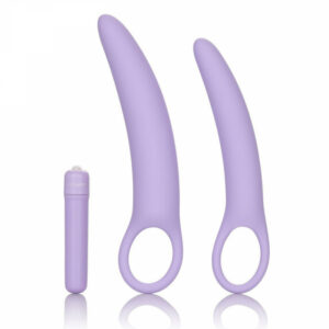 Dilators vibrerande dilatorer set två storlekar ergonomisk design