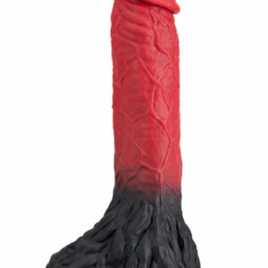 Werewolf Lycan dildo – dragondildo med lock on-konstruktion i mjuk silikon