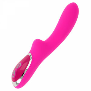 Pinky Vibb vibrator i neonrosa med flexibel skaft