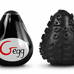 G Egg Master texturerad vibrerande onaniägg med mjuk TPE