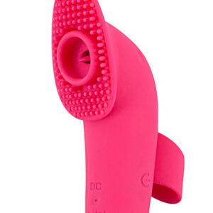 Fingervibrator Lick and Puls Finger med pulserande lufttryck