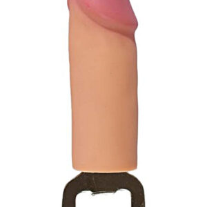 Kapsylöppnare Penis Opener med penisskaft, noveltyprodukt för svensexor