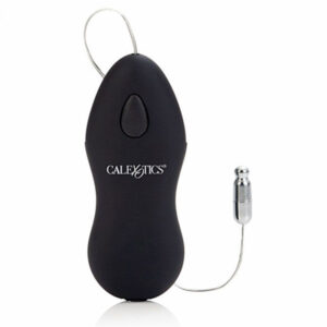 Micro Bullet mikrovibrator i silverpläterad finish med uppvärmande design