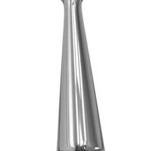 Metallvibrator Micke Metall 14,2 cm med kulformad topp för anal- och klitoralstimulering