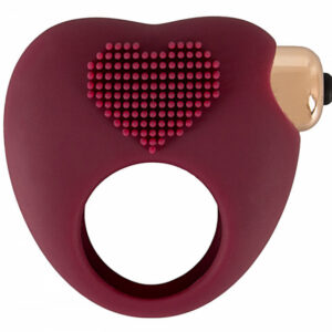 Vibrerande penisring Heart Ring med hjärtformad design och stimulerande knottor