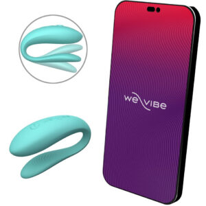 We-Vibe Sync Lite appstyrd parvibrator med flexibel C-formad design för par