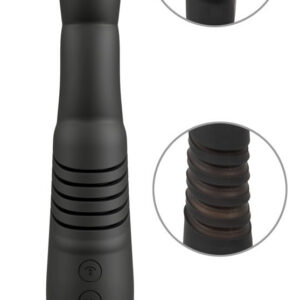 G- och P-punkt vibrator med naturlig böjd form och flexibel topp
