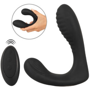 Intense RC prostatavibrator med fjärrkontroll och flexibel anatomisk design