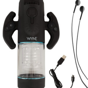 WYNE 11 automatisk masturbator med roterande design och pumpfunktion