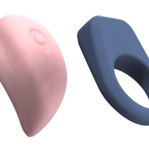 Luxus Parset med rörelse-responsiv klitorisvibrator och penisring för par