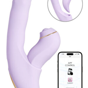 Svakom DuoGlow 2-i-1-vibrator med thrusting pärlor och pulsering