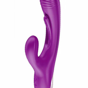 Priya Vibe rabbit-vibrator med rörlig tunga i skaftet