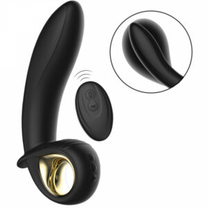 Ibiza Inflatable Vibb uppblåsbar vibrator med krökt design för G-punkt-stimulans