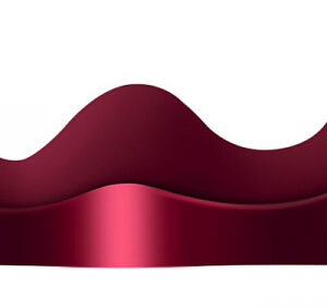 Ruby Glow Blush kombinerad ride-on och G-punktsvibrator från sidan