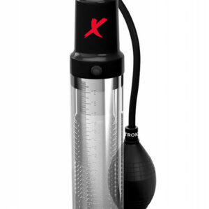 Vibrerande och sugande Elite Suck n Vibe Pump potenspump