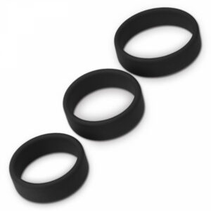 Uppsättning potensringar Power Ring Set av flexibel silikon i tre olika storlekar