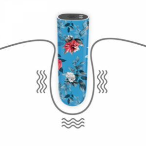 Blommig bulletvibrator Flower Bullet USB med USB-laddningsport