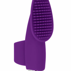 Klitorisvibrator Marie Finger Vibe med knottrig stimuleringsplatta och ergonomisk design