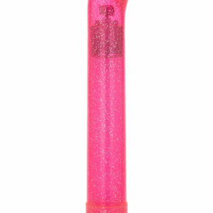 Slim G-vibe vibrator med glittrande design och böjd topp för g-punktstimulans
