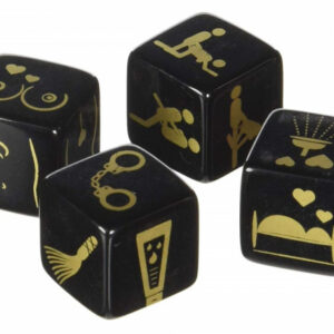 Fyra erotiska tärningar Erotic Dice för sex-spel