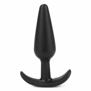 Smal buttplug Classic Anal L i hudvänligt silikon med T-bas