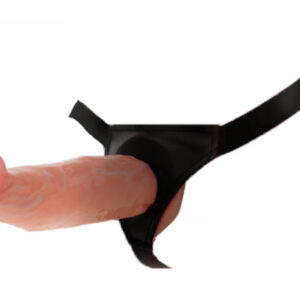 Strap On Men 18 sele med ihålig TPR-dildo och resårband