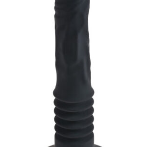 Dildo Action Elite med realistisk textur och mekanisk tryckfunktion