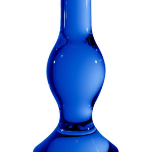 Analplug Classy Glass Plug i transparent borosilikatglas med ergonomisk form