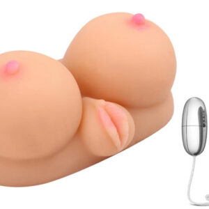 Lösvagina Sophia Masturbator med bröstet och knottrig vaginal tunnel