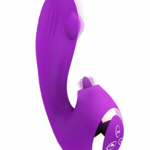 TwentyOne vibrator med kraftiga vibrationer och slickande tunga