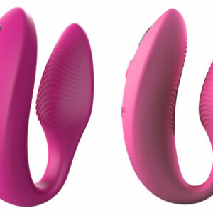 We Vibe Sync 2 vibratordesignad för par med större stimuleringsarm för G-punkten