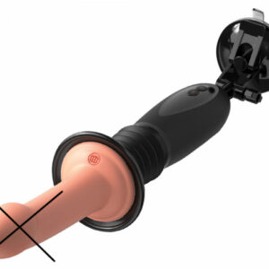 FF Thruster stötande maskin med dockningsplatta för sugpropp-dildos