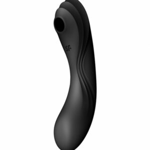 Dubbel vibrator Curvy Trinity 4 med lufttryck och g-punktstimulans