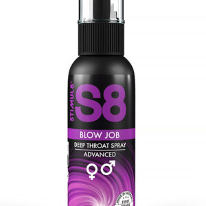 Förpackning av S8 Deep Throat Spray desensibiliserande sprayprodukt