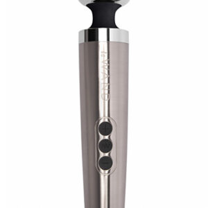 Le Wand Die Cast Silver – silverfärgad massagewand i rostfritt stål