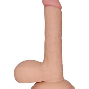 Soft Dude 18 TPE-dildo med sugpropp och realistisk design