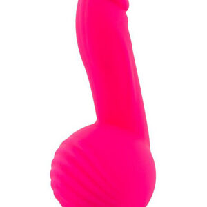 Sweet Vibro vibrerande dildo med realistisk form och ribbad pung