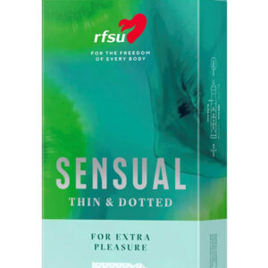 RFSU Sensual profilerad kondom 30-pack med glidmedelsbehandlad latex